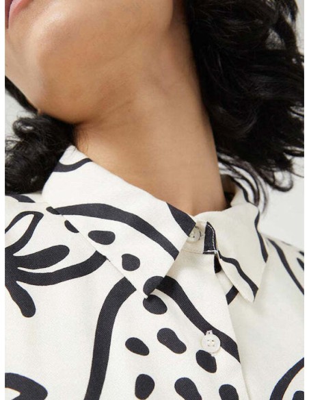 Compania Fantastica Μακρυμάνικο Γυναικείο Πουκάμισο - 41C/41024