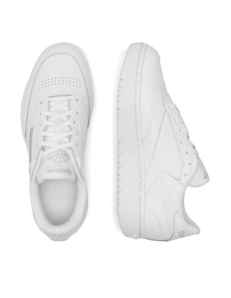 Reebok Club C Double Γυναικεία Sneakers Cloud White - 100006321W