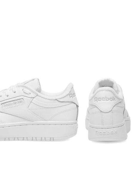 Reebok Club C Double Γυναικεία Sneakers Cloud White/Cool Grey - 100006321W