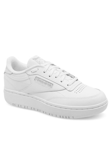 Reebok Club C Double Γυναικεία Sneakers Cloud White/Cool Grey - 100006321W