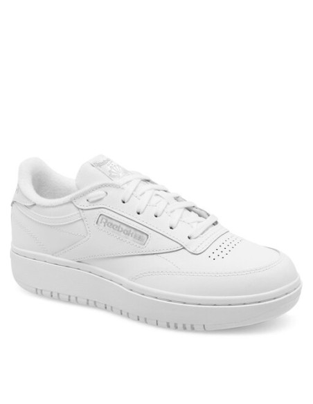 Reebok Club C Double Γυναικεία Sneakers Cloud White/Cool Grey - 100006321W