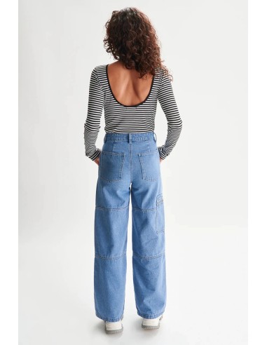 24 colours Blue Denim Pants - 80350