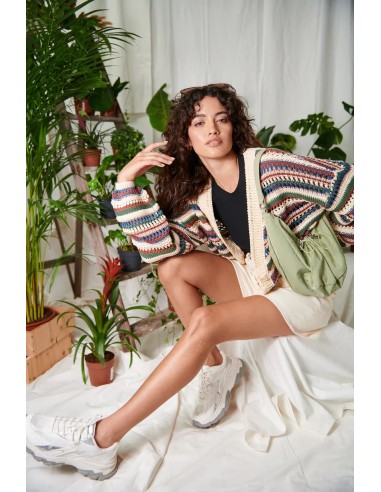 24COLOURS White Denim Shorts - 80352a