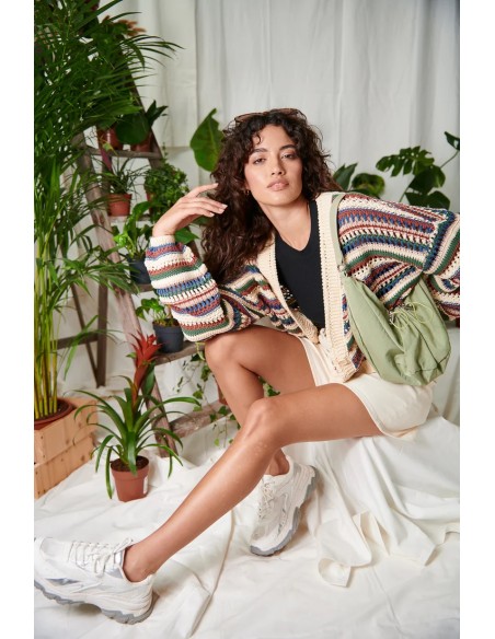 24 Colours Γυναικεία Βερμούδα 80352a - White