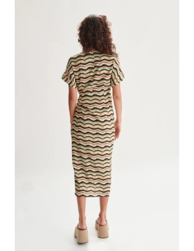 24COLOURS Φόρεμα με ζιγκ-ζαγκ σχέδιο... 24COLOURS Φόρεμα με ζιγκ-ζαγκ σχέδιο...