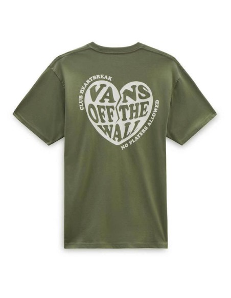 Vans T-Shirts No Players SS Tee Olivine-VN000G5GAMB1