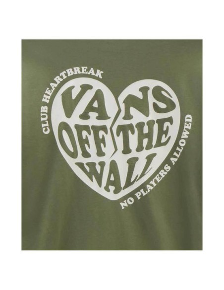 Vans T-Shirts No Players SS Tee Olivine-VN000G5GAMB1