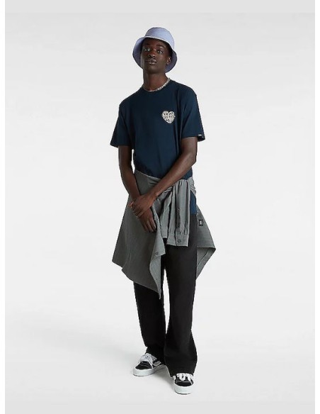 Vans T-Shirts No Players SS Tee Navy- VN000G5GNVY1