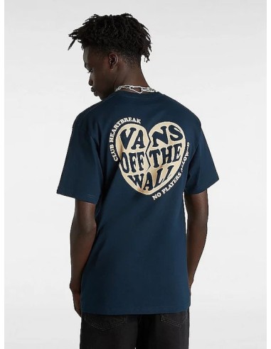 Vans T-Shirts No Players SS Tee Navy- VN000G5GNVY1