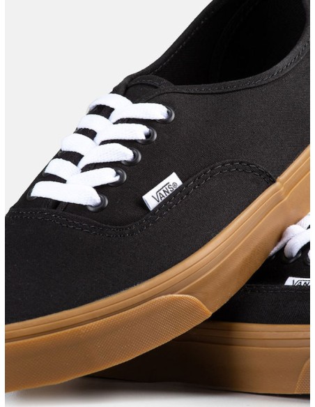 Vans Authentic Ανδρικά Sneakers Μαύρο - VN0009PVB9M1