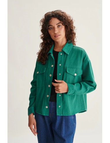 24 Colours Γυνακείο Jacket Πράσινο -...