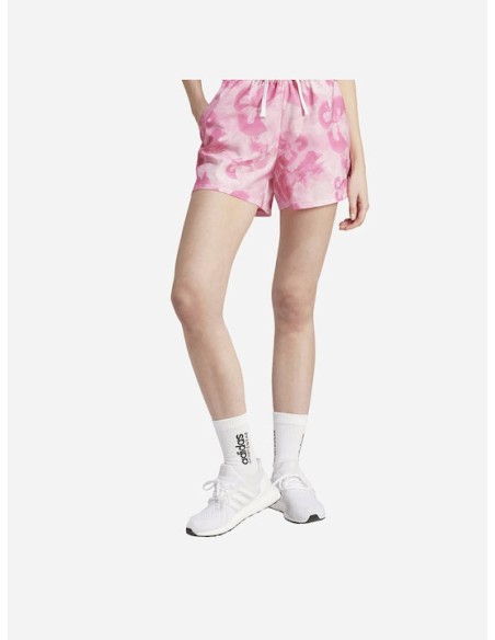 Adidas Originals Sportswear W AOP SHORTS OWHITE/BLIPNK/PULMAG - IS4253