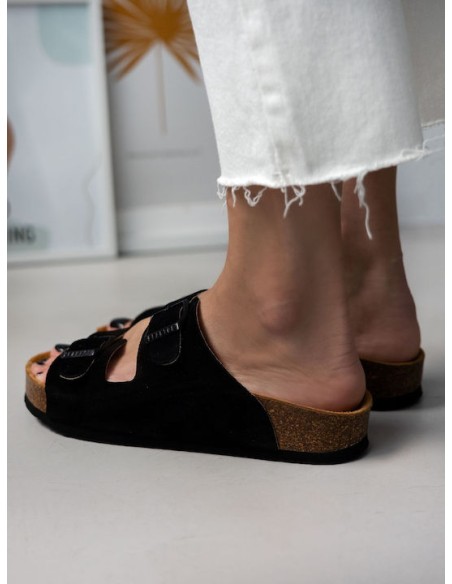 copy of Plakton Δερμάτινα Γυναικεία Σανδάλια Ανατομικά σε Χακί Χρώμα - 180010-khaki