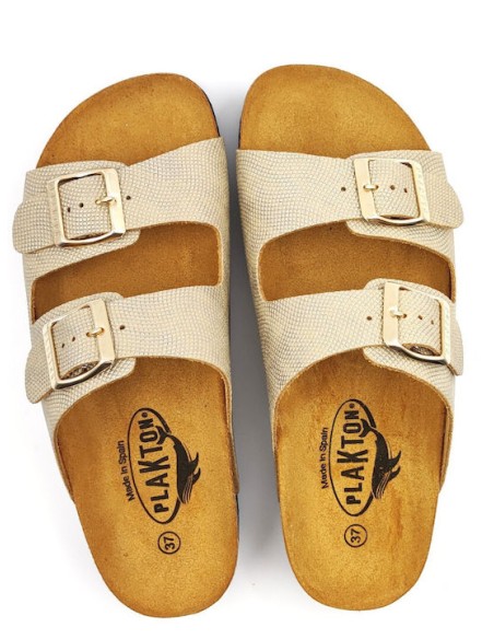 Plakton Eva Honduras Platino Sandals - 340010-platino