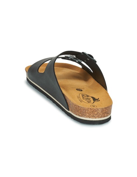 Plakton Memory Escama APURE Leather Negro Sandals - 175857-negro