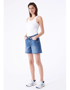 Dr Denim Shorts W Rose...