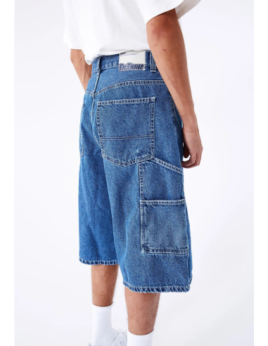 Dr Denim Shorts W Vali Worker Pebble...