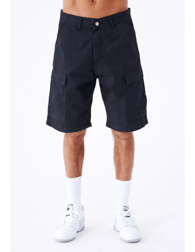 Dr Denim Ανδρική Cargo Βερμούδα Hakim Shorts - Off Black - 2410112