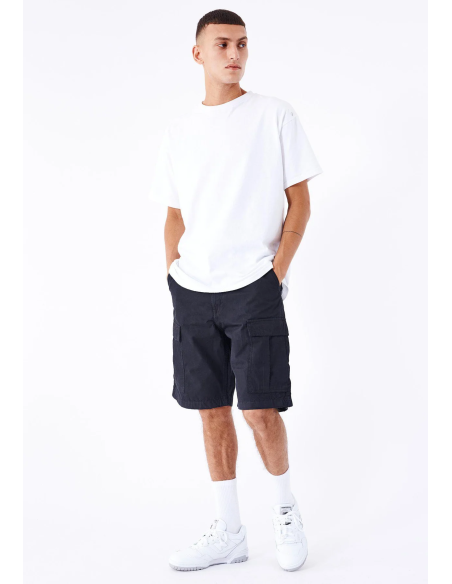 Dr Denim Ανδρική Cargo Βερμούδα Hakim Shorts - Off Black - 2410112