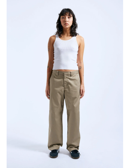 Dr Denim Γυναικείο Παντελόνι Hill Pants - Khaki - 2410113-khaki