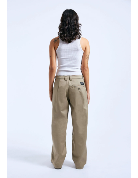 Dr Denim Γυναικείο Παντελόνι Hill Pants - Khaki - 2410113-khaki