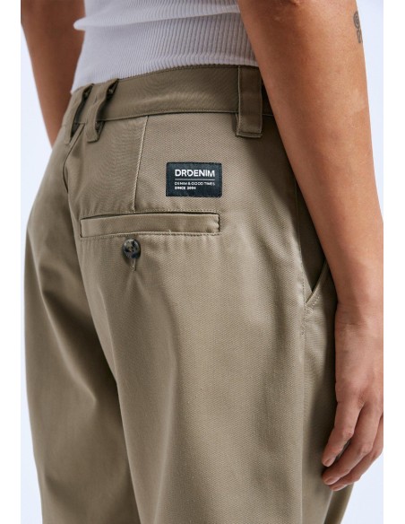 Dr Denim Γυναικείο Παντελόνι Hill Pants - Khaki - 2410113-khaki