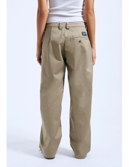 Dr Denim Γυναικείο Παντελόνι Hill Pants - Khaki - 2410113-khaki