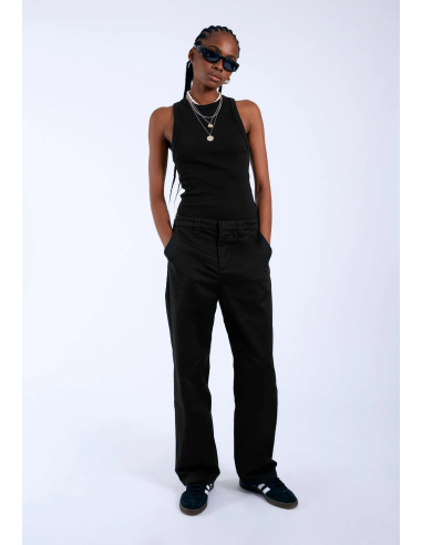 Dr Denim Pants W Hill Black - 2410113101