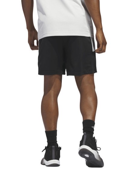 Adidas Legends 3-stripes Αθλητική Ανδρική Βερμούδα Μαύρη - IU2432