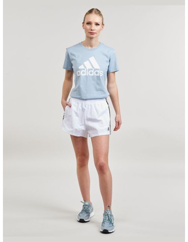 ADIDAS SHORTS 3 STRPS ESSENTIALS WOVEN WHITE WMNS - HA7154