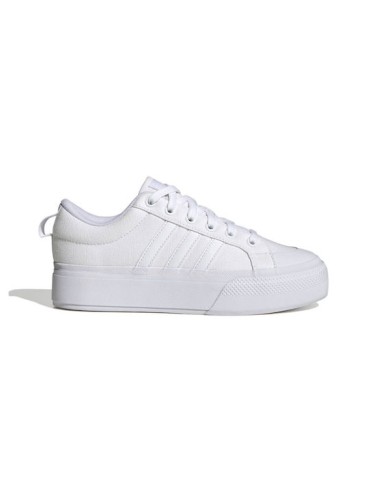 Adidas Bravada 2.0 Γυναικεία Flatforms Sneakers Λευκά - IE2309