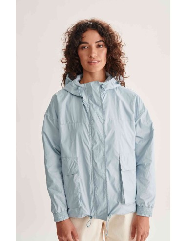 24COLOURS Baby Blue Windproof Hoodie Jacket - 90440