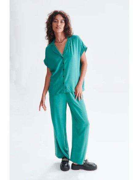 24 Colours Πράσινο παντελόνι  - 60807a