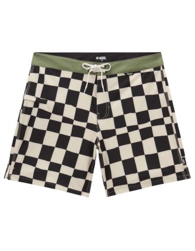 Vans Daily Check Boardshort Oatmeal/Black-VN0007XSZO21