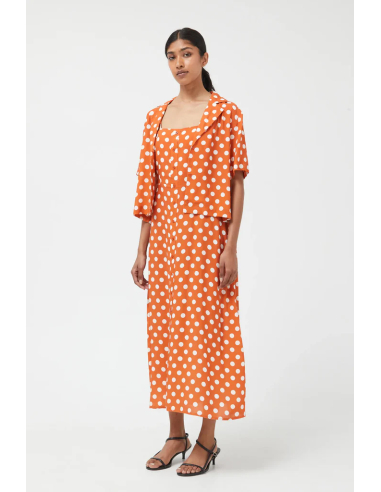 COMPANIA FANTASTICA Μακρύ φόρεμα με... COMPANIA FANTASTICA Μακρύ φόρεμα με...