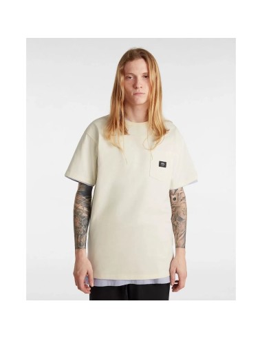 Vans T-Shirts Off The Wall II Pocket SS Antique White- VN000G3Y3KS1