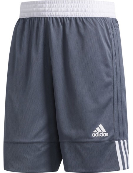 Adidas 3G Speed Reversible Αθλητική Ανδρική Βερμούδα Γκρι - DY6600