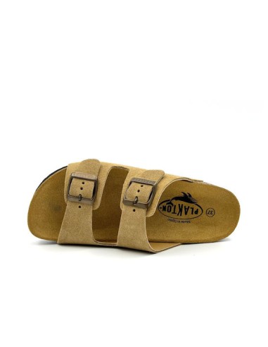 Plakton Eva AFELPADO Tan Sandals -... Plakton Eva AFELPADO Tan Sandals -...