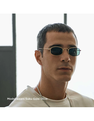 MELLER SUKU GOLD OLIVE SUNGLASSES -...