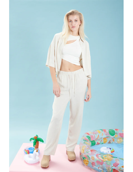 24COLOURS Top in white