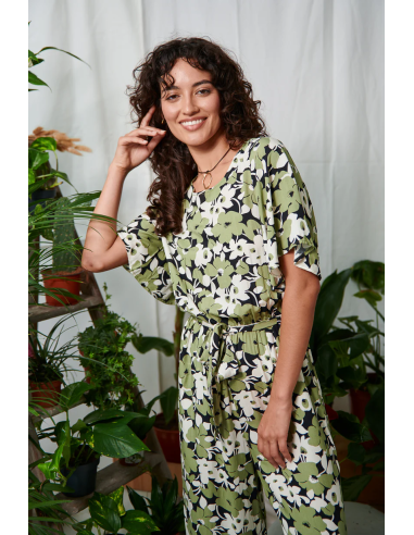 24COLOURS Floral Jumpsuit - 21106 24COLOURS Floral Jumpsuit - 21106