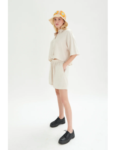 24COLOURS  Shorts in beige - 60819a