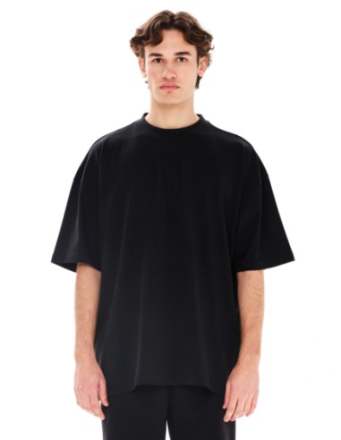 EMERSON ΜΟΝΟΧΡΩΜΟ ΑΝΔΡΙΚΟ ΚΟΝΤΟΜΑΝΙΚΟ OVERSIZED T-SHIRT - 241.EM33.100-black