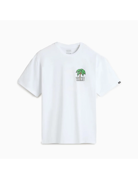 Vans T-Shirts Down Time SS Tee White-VN000G64WHT1