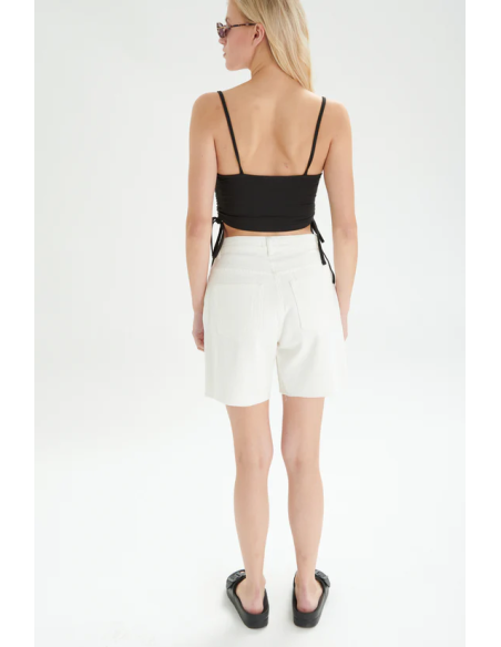 24 colours White Denim Shorts - 80360a