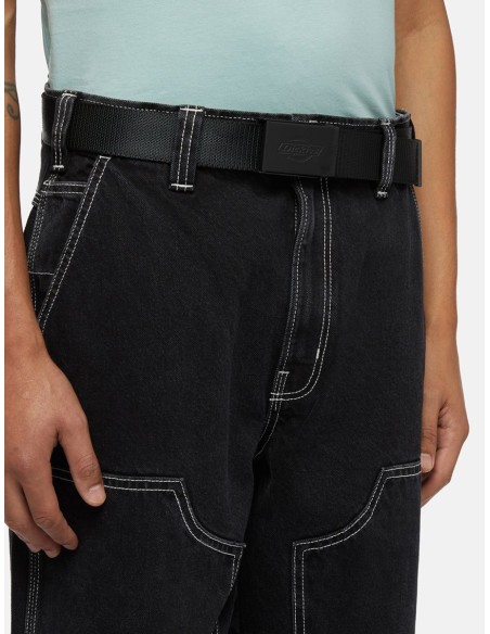 DICKIES BELT DEER LODGE BLACK - DK0A4Z3KBLK1