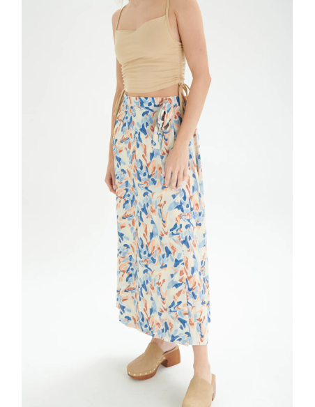 24COLOURS  Printed skirt - 70731a