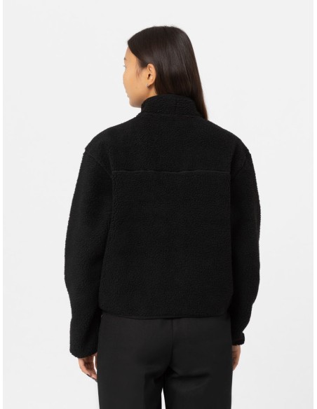 DICKIES FLEECE JACKET W MOUNT HOPE W BLACK -DK0A4YGNBLK1