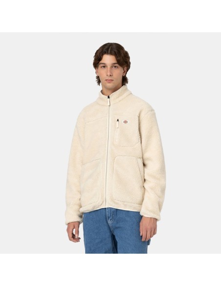 DICKIES FLEECE JACKET M MOUNT HOPE WHITECAP GRAY- DK0A4YEEF901