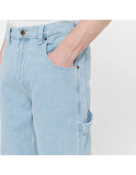 Dickies Pants Denim M Garyville Vintage Aged Blue - DK0A4XECC151